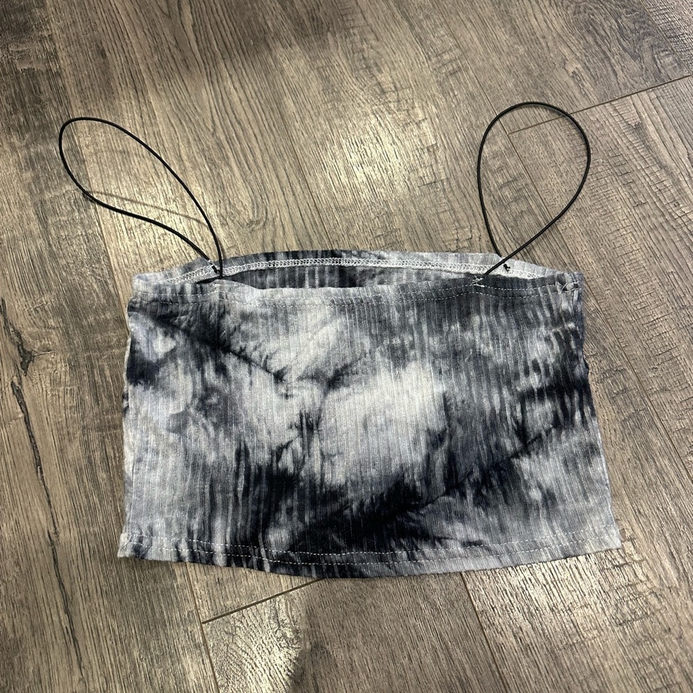 Black Tie Dye Tank